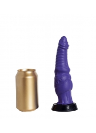 Фиолетовый фаллоимитатор  Гиппогриф small  - 21 см. - Erasexa - купить с доставкой в Санкт-Петербурге