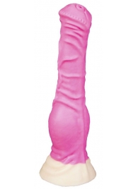 Розовый фаллоимитатор  Пони small  - 20,5 см. - Erasexa - купить с доставкой в Санкт-Петербурге