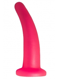Розовый изогнутый стимулятор простаты из геля - 12,5 см. - LOVETOY (А-Полимер) - в Санкт-Петербурге купить с доставкой