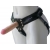 Черный пояс-трусики с двумя насадками  Экзотик-Linda  - 15,5 и 10,5 см. - LOVETOY (А-Полимер) - купить с доставкой в Санкт-Петербурге