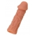 Телесная реалистичная насадка KOKOS Extreme Sleeve 05 с дополнительной стимуляцией - 12,7 см. - KOKOS - в Санкт-Петербурге купить с доставкой