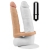 Телесная вибронасадка для двойного проникновения The Ultra Soft Double-Vibrating - 15,8 см. - Lovetoy - купить с доставкой в Санкт-Петербурге