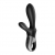 Черный анальный вибратор Heat Climax+ с функцией нагрева - 20,6 см. - Satisfyer - в Санкт-Петербурге купить с доставкой