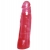 Розовый фаллос-насадка для трусиков с плугом - 17 см. - Джага-Джага - купить с доставкой в Санкт-Петербурге