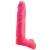 Розовая насадка-фаллос для трусиков Harness - 16,5 см. - LOVETOY (А-Полимер) - купить с доставкой в Санкт-Петербурге