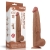 Коричневый фаллоимитатор 13.5 King Sized Sliding Skin Dual Layer Dong - 34 см. - Lovetoy