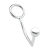 Кольцо на пенис с анальным стимулятором Stainless Steel Anal Hook   Cock Ring - BlueLine - в Санкт-Петербурге купить с доставкой