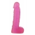 Розовый фаллоимитатор XSKIN 7 PVC DONG TRANSPARENT PINK - 18 см. - Dream Toys