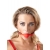 Силиконовый кляп-шар на чёрных ремешках Red Gag silicone - Orion - купить с доставкой в Санкт-Петербурге