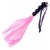 Розовая силиконовая плеть - 35,5 см. - Boys of Toys - купить с доставкой в Санкт-Петербурге