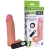 Фаллическая насадка Харнесс UNICOCK 7  с вибрацией - 19 см. - LOVETOY (А-Полимер) - купить с доставкой в Санкт-Петербурге