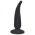 Чёрная анальная пробка P-spot Teazer Black - 12,2 см. - Lola Games - в Санкт-Петербурге купить с доставкой