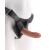 Кофейный страпон Strap-on Harness Cock - 15,2 см. - Pipedream - купить с доставкой в Санкт-Петербурге