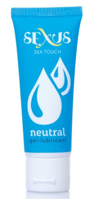 Увлажняющая гель-смазка на водной основе Silk Touch Neutral - 50 мл. - Sexus - купить с доставкой в Санкт-Петербурге