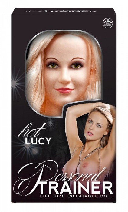 Надувная кукла с вибрацией и 2 любовными отверстиями Hot Lucy Lifesize Love Doll - NMC - в Санкт-Петербурге купить с доставкой