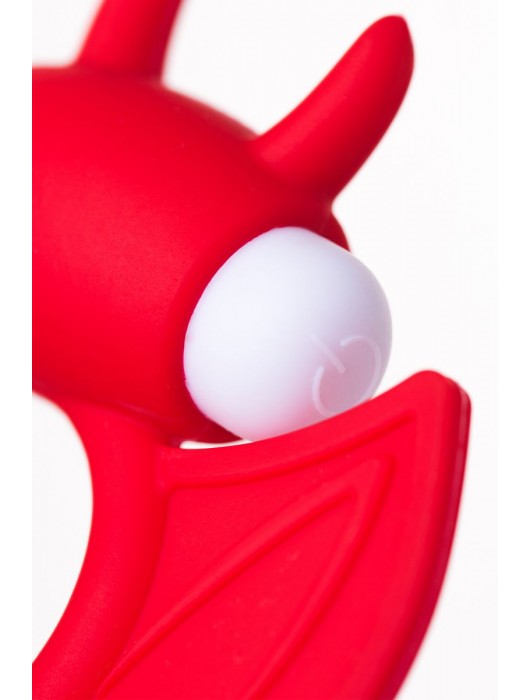 Красное эрекционное кольцо на пенис JOS COCKY DEVIL - JOS - в Санкт-Петербурге купить с доставкой