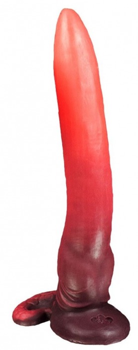 Красный фаллоимитатор  Зорг Лонг  - 42 см. - Erasexa - купить с доставкой в Санкт-Петербурге