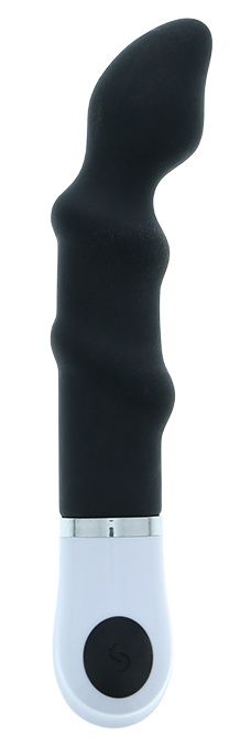 Черный анальный вибромассажер P-SPOT FINGER - Dream Toys - в Санкт-Петербурге купить с доставкой