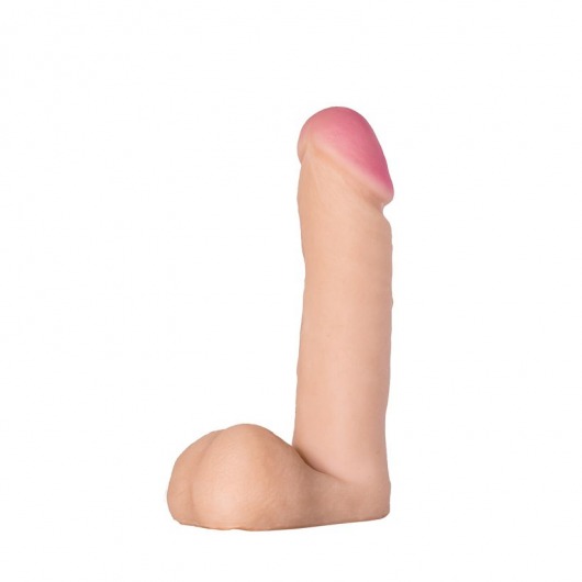 Трусики Harness с реалистичной насадкой-фаллосом №52 - 17 см. - Джага-Джага - купить с доставкой в Санкт-Петербурге