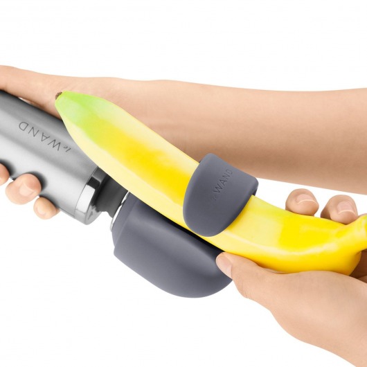 Серая насадка LOOP на массажер Le Wand для фаллостимуляции - Le Wand - в Санкт-Петербурге купить с доставкой