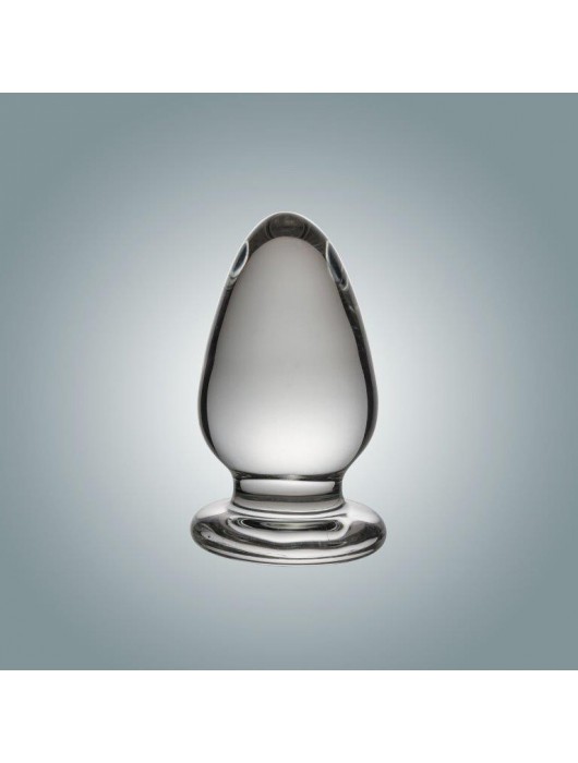 Анальная втулка из стекла - 8 см. - Rubber Tech Ltd