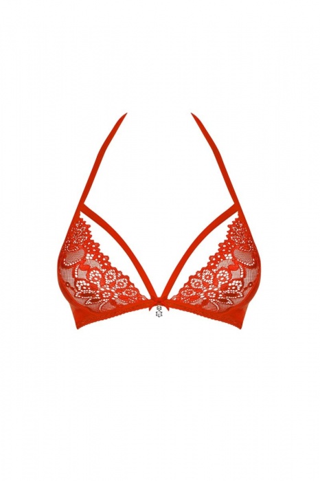 Соблазнительный кружевной бюстгальтер без косточек - Obsessive купить с доставкой