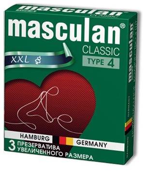 Розовые презервативы Masculan Classic XXL увеличенного размера - 3 шт. - Masculan - купить с доставкой в Санкт-Петербурге