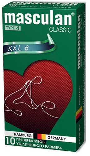 Розовые презервативы Masculan Classic XXL увеличенного размера - 10 шт. - Masculan - купить с доставкой в Санкт-Петербурге