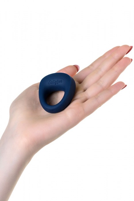 Синее эрекционное кольцо на пенис Satisfyer Ring 2 - Satisfyer - в Санкт-Петербурге купить с доставкой