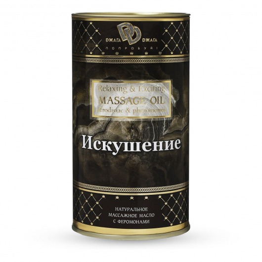 Натуральное массажное масло  Искушение  - 50 мл. - БиоМед - купить с доставкой в Санкт-Петербурге