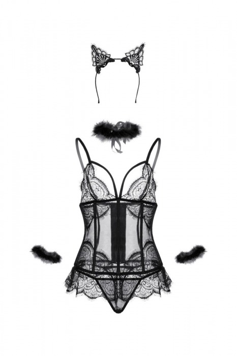 Соблазнительный комплект кошечки Kati - Candy Girl купить с доставкой