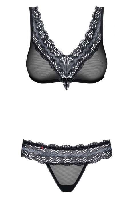 Соблазнительный комплект белья с кружевом - Obsessive купить с доставкой