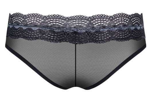 Кружевные полупрозрачные трусики-шортики - Obsessive купить с доставкой