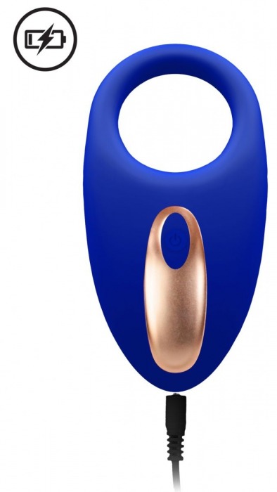 Синее эрекционное виброкольцо Poise с пультом - Shots Media BV - в Санкт-Петербурге купить с доставкой