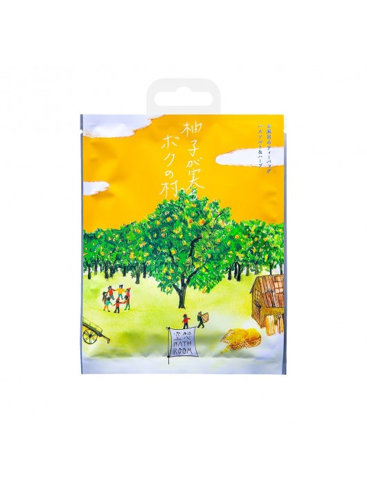 Соль для ванны  Деревня, где растет юдзу  с ароматом цитрусовых - 30 гр. -  - Магазин феромонов в Санкт-Петербурге