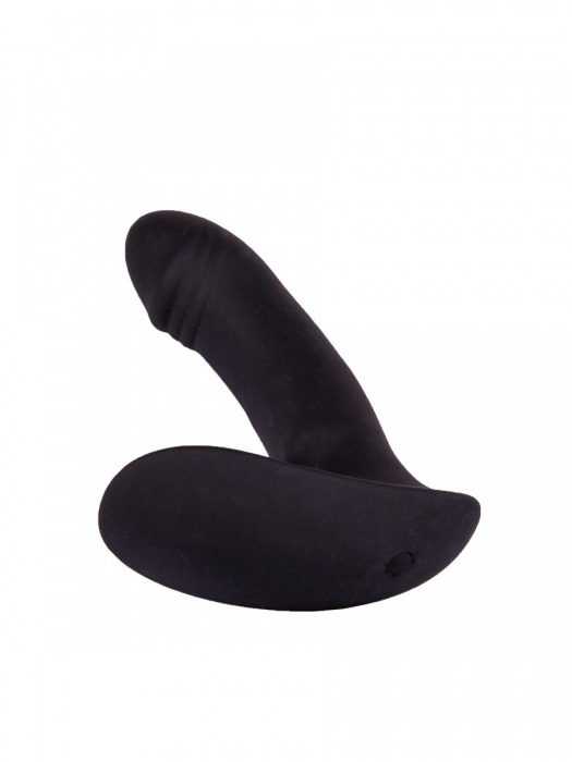 Чёрный массажёр простаты с вибрацией - Rubber Tech Ltd - в Санкт-Петербурге купить с доставкой