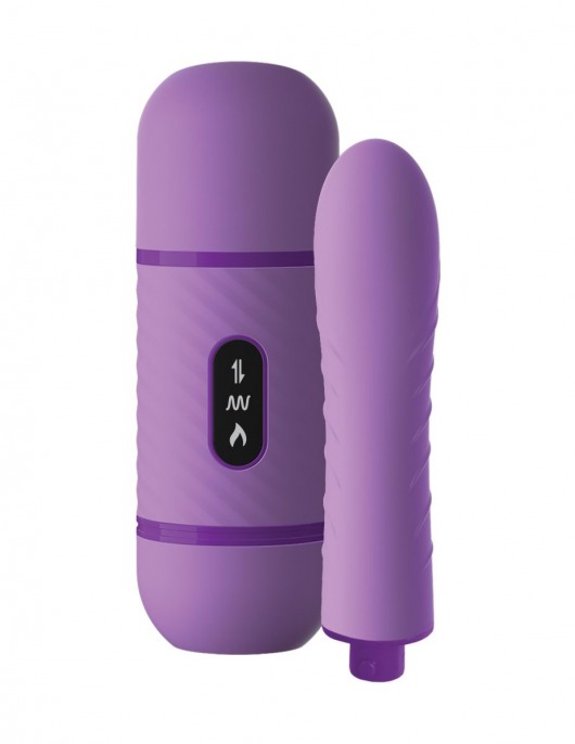 Фиолетовый автоматический вибромассажер с функцией поступательных движений Love Thrust-Her - Pipedream - купить с доставкой в Санкт-Петербурге