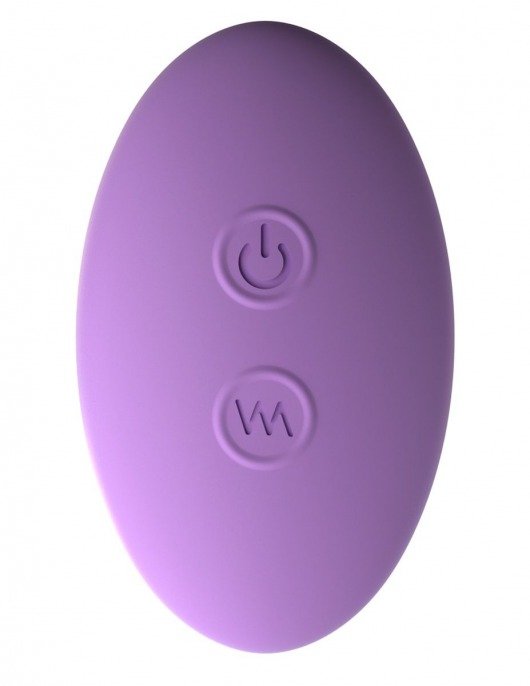 Фиолетовый компактный вибростимулятор Remote Silicone Please-Her - Pipedream