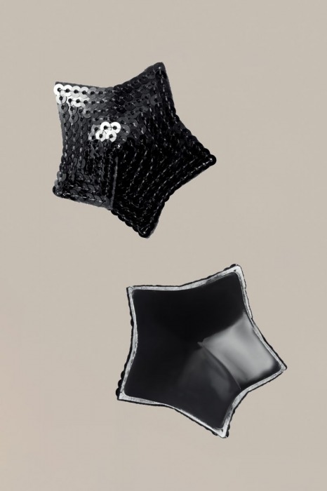 Чёрные пэстис Stars в форме звезд - WANAME купить с доставкой