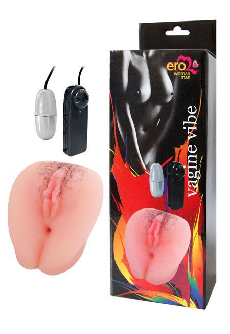 Телесная вибровагина Erowoman-Eroman - Bior toys - в Санкт-Петербурге купить с доставкой