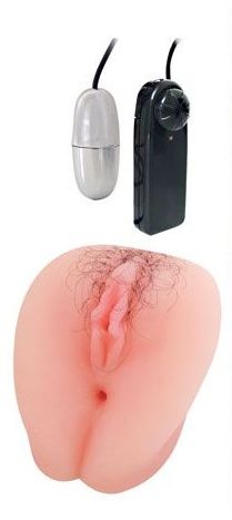 Телесная вибровагина Erowoman-Eroman - Bior toys - в Санкт-Петербурге купить с доставкой