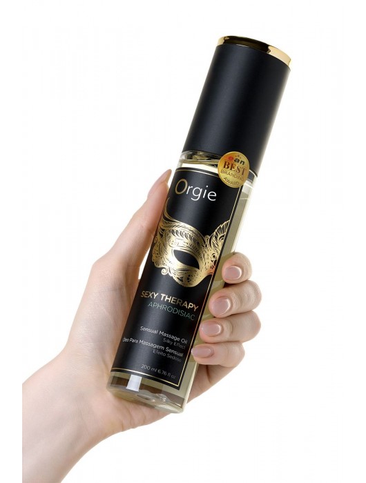 Минеральное массажное масло Orgie Sexy Therapy Afrodisiac - 200 мл. - ORGIE - купить с доставкой в Санкт-Петербурге