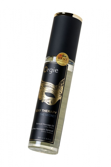 Минеральное массажное масло Orgie Sexy Therapy The Secret - 200 мл. - ORGIE - купить с доставкой в Санкт-Петербурге