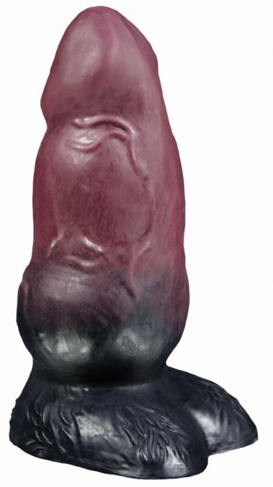 Коричневый фаллоимитатор оборотня  Рэй medium  - 24,5 см. - Erasexa - купить с доставкой в Санкт-Петербурге