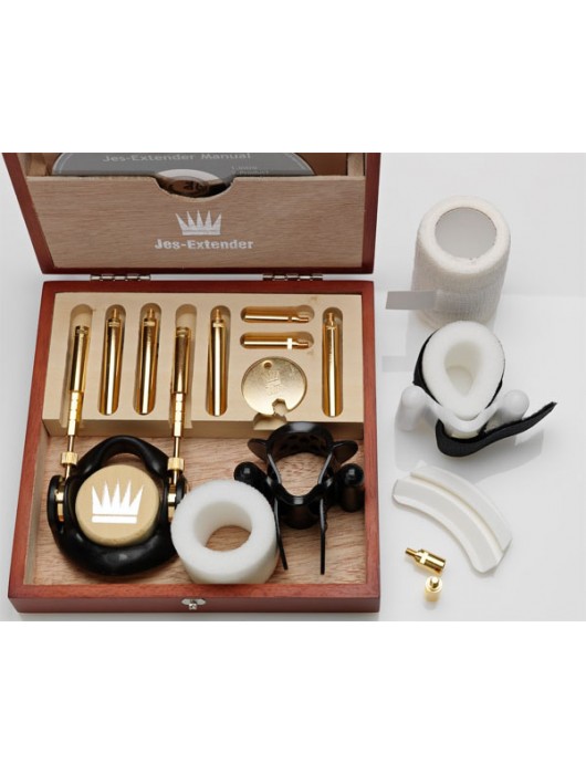 Устройство для увеличения пениса Jes-Extender Gold - Jes Extender - в Санкт-Петербурге купить с доставкой