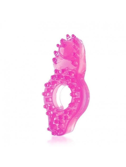 Розовое эрекционное кольцо с бугорками - Erowoman-Eroman - в Санкт-Петербурге купить с доставкой