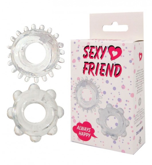 Набор из 2 эрекционных прозрачных колец - Bior toys - в Санкт-Петербурге купить с доставкой