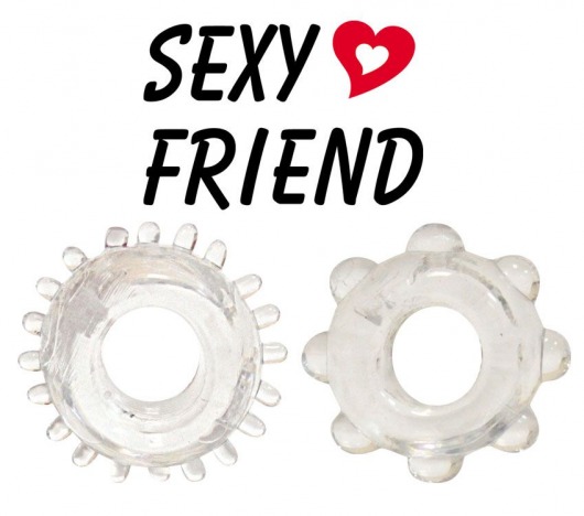 Набор из 2 эрекционных прозрачных колец - Bior toys - в Санкт-Петербурге купить с доставкой