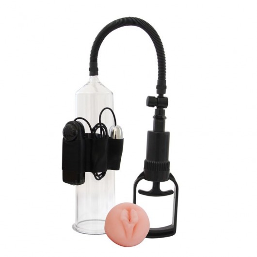 Вакуумная помпа с вибрацией и насадкой в виде вагины - Bior toys - в Санкт-Петербурге купить с доставкой