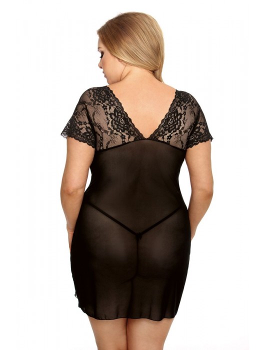 Прозрачная сорочка Marina с кружевным лифом - Anais купить с доставкой